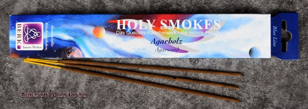 Hexenshop Dark Phönix Agarholz Holy Smokes Blue Line Räucherstäbchen 10g